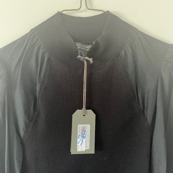 All Saints Puff-Sleeved Cleo Top - Picture 7 of 8